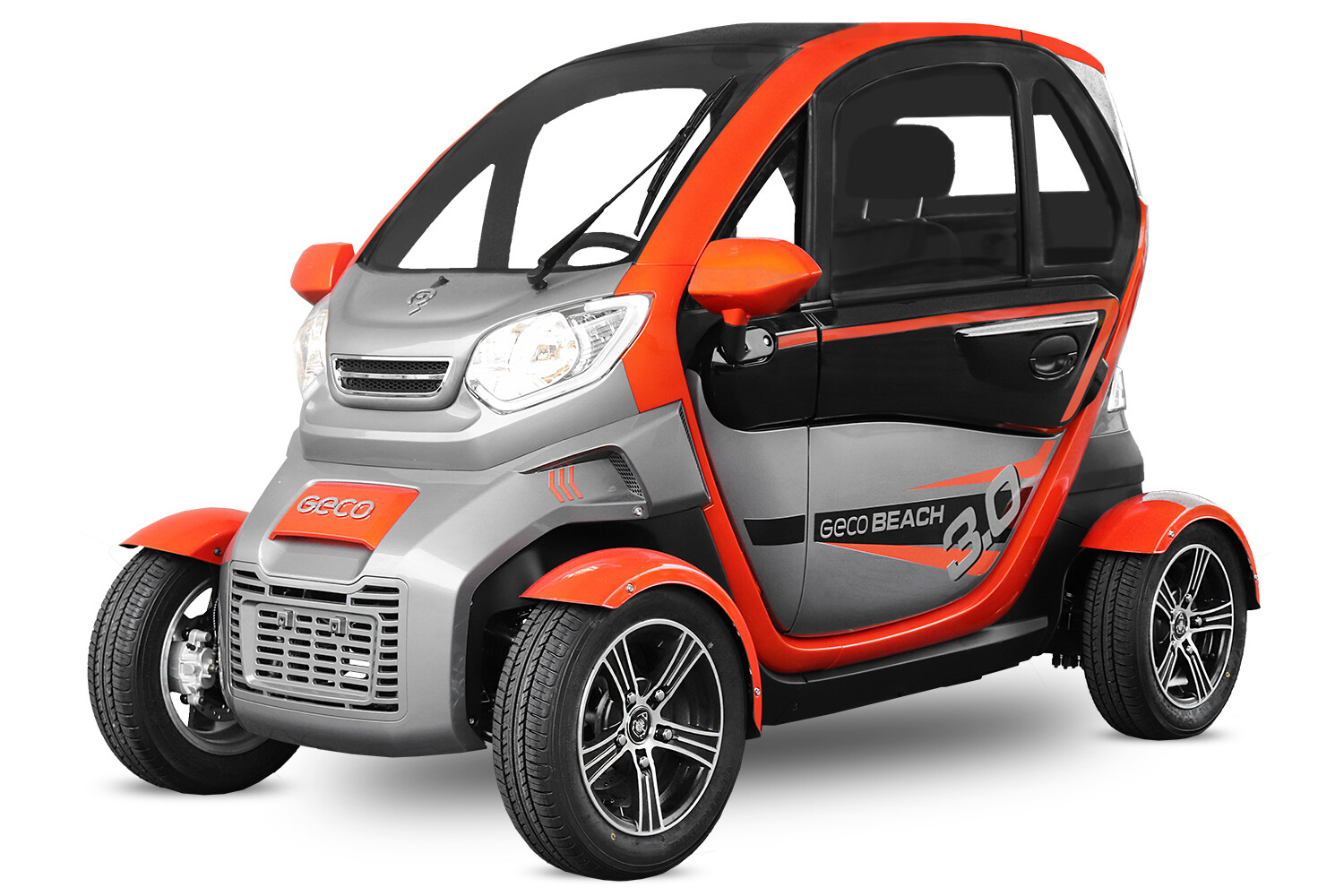 EEC Elektroauto Geco Beach 3000 V9, 3kW * Mopedauto * 45 km/h