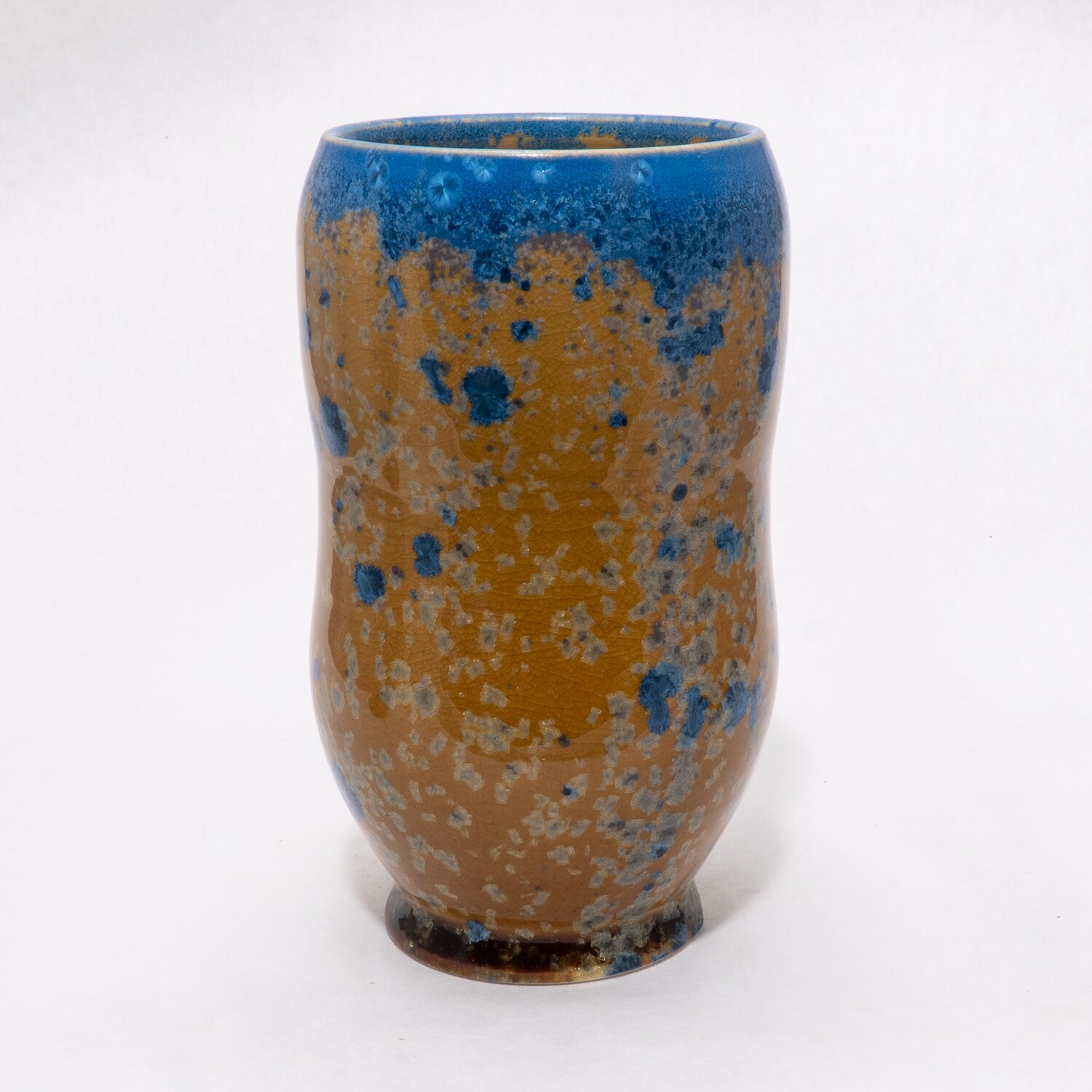 Crystalline Glaze Tumbler Slightly Irregular Bostree