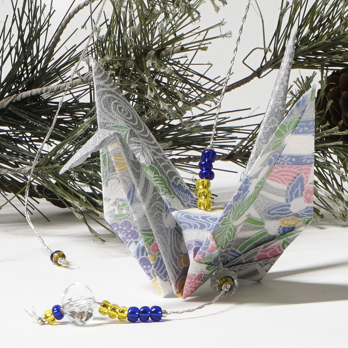 Origami Ornament for Car, Christmas Tree or Anywhere! Bostree