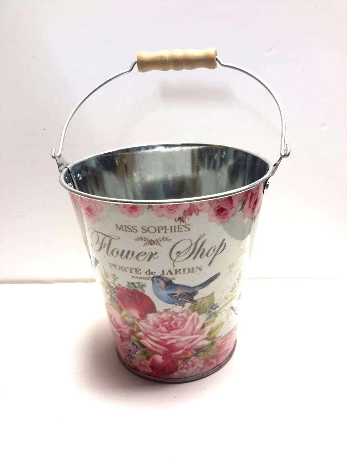 Bucket 22cm Flower Shop