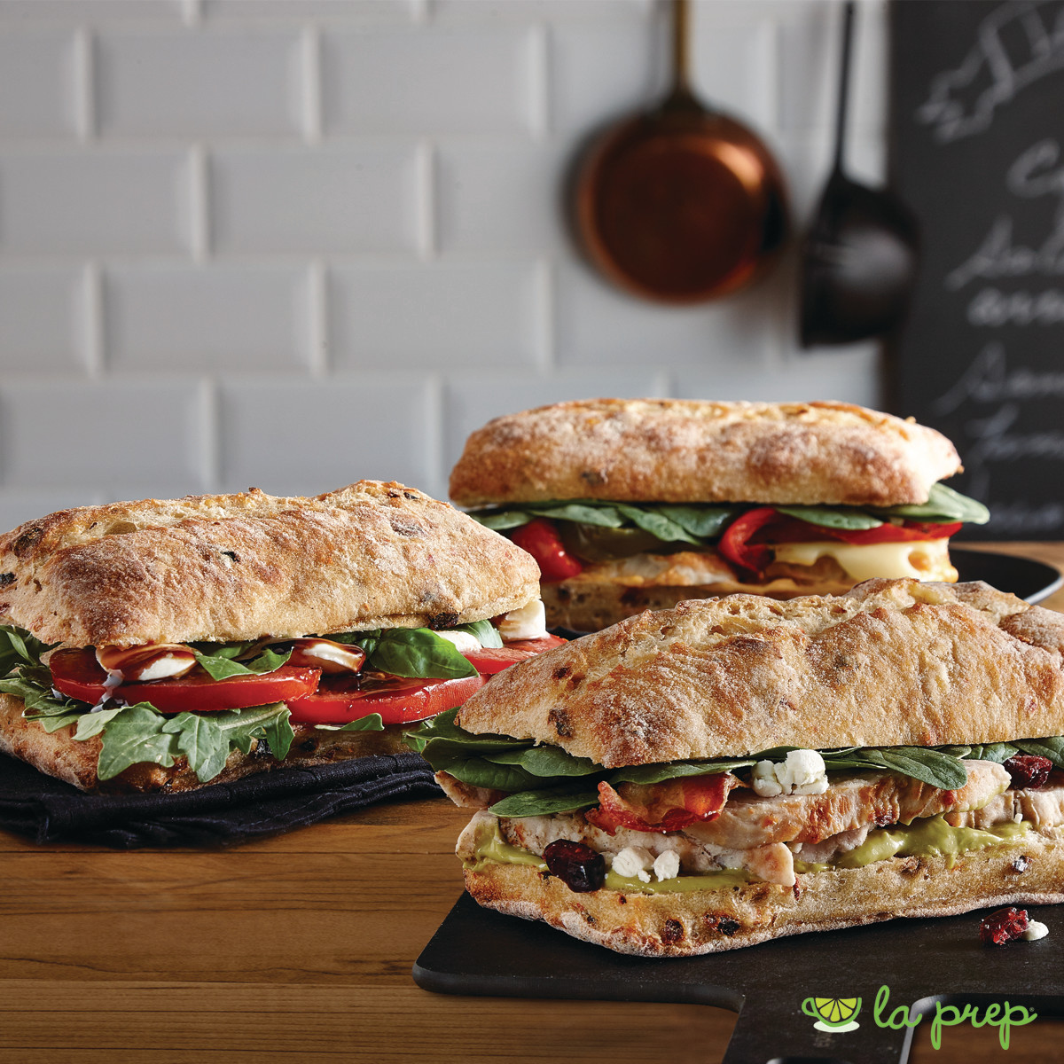 Assorted Premium Ciabatta Sandwiches