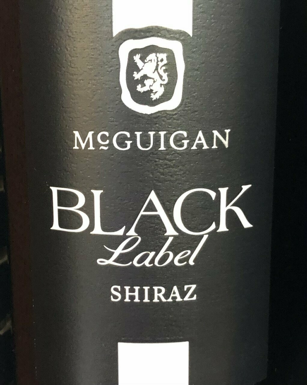 McGuigan Black Label Shiraz 75cl McGuigan Black Label Shiraz 75cl