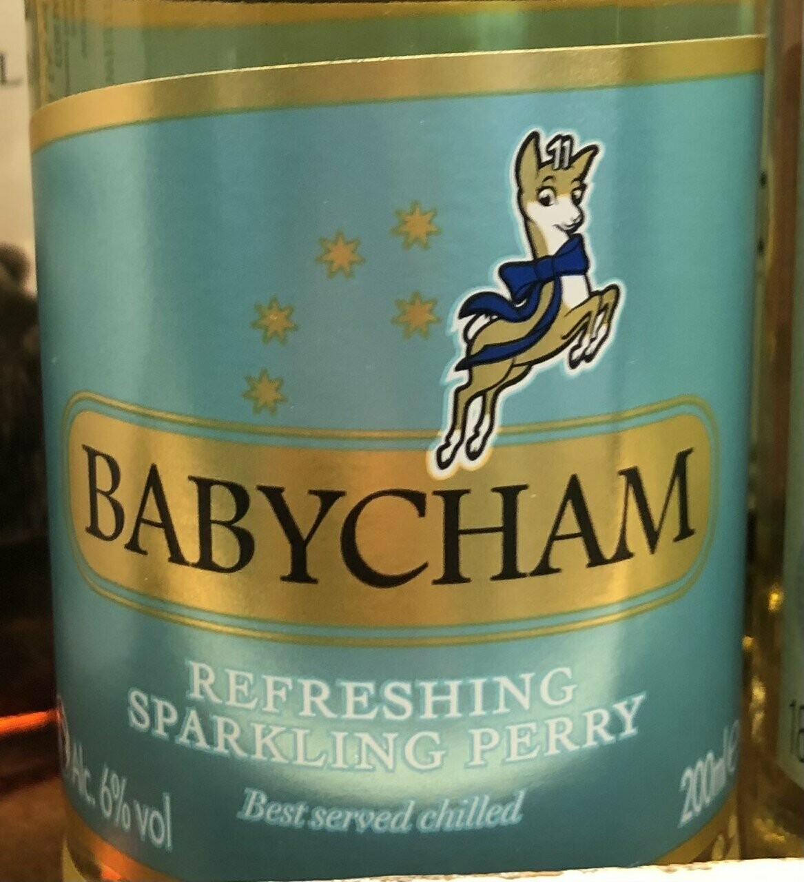 Babycham Sparkling Perry 200ml (Quarter Bottle)