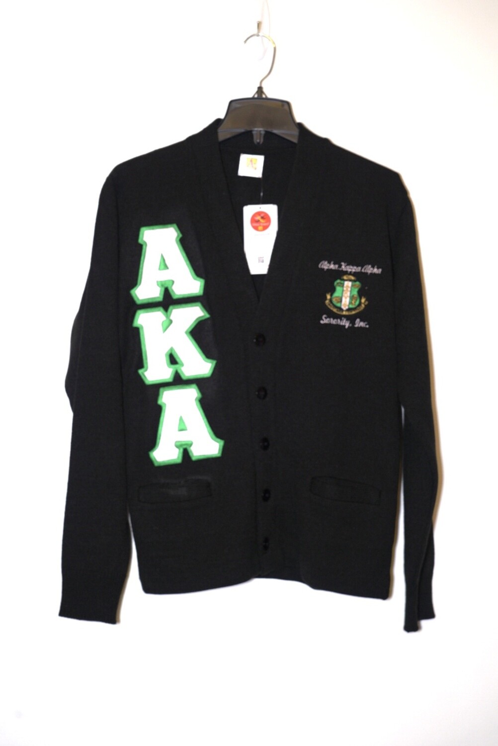 AKA Black Cardigan Sweater