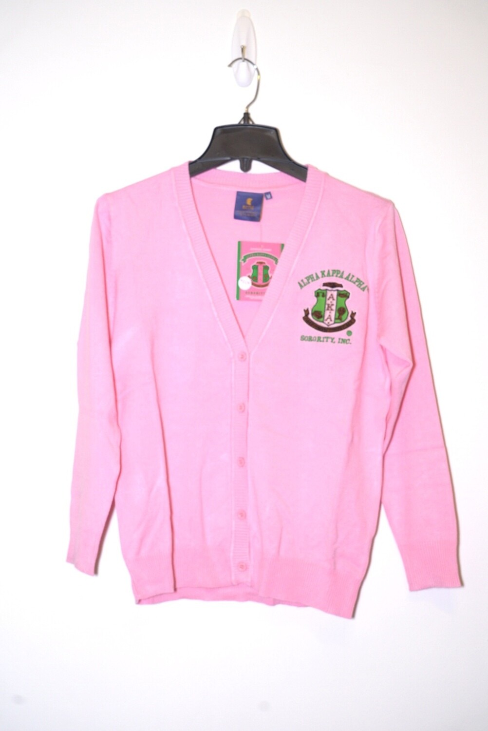 AKA Pink Classic Cardigan