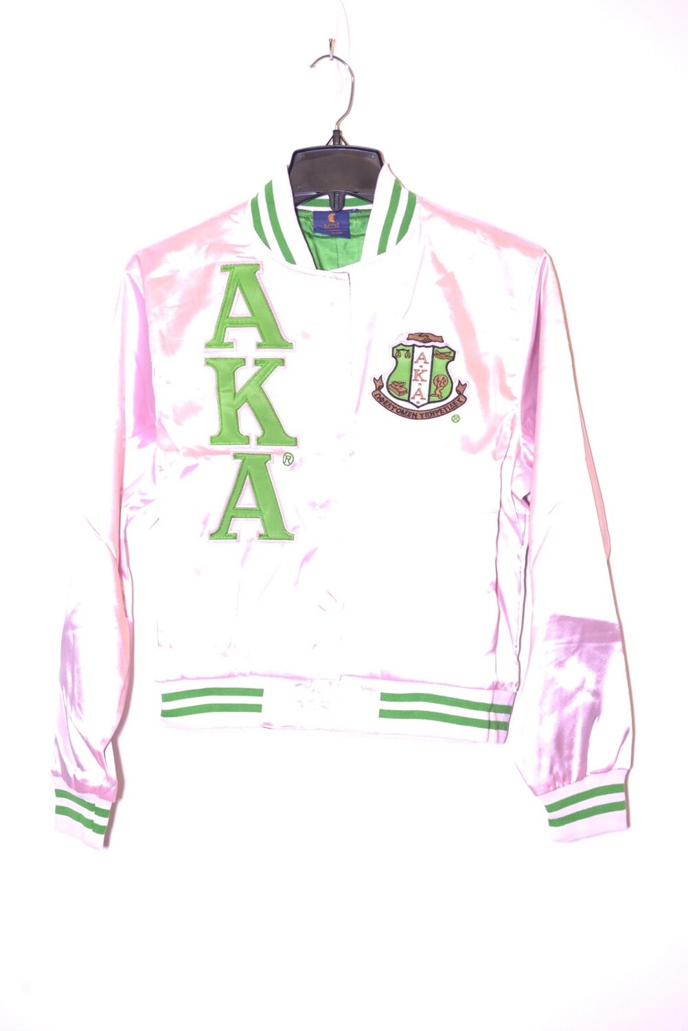 AKA Pink Satin Jacket