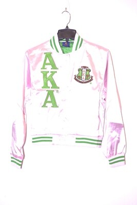 AKA Pink Satin Jacket