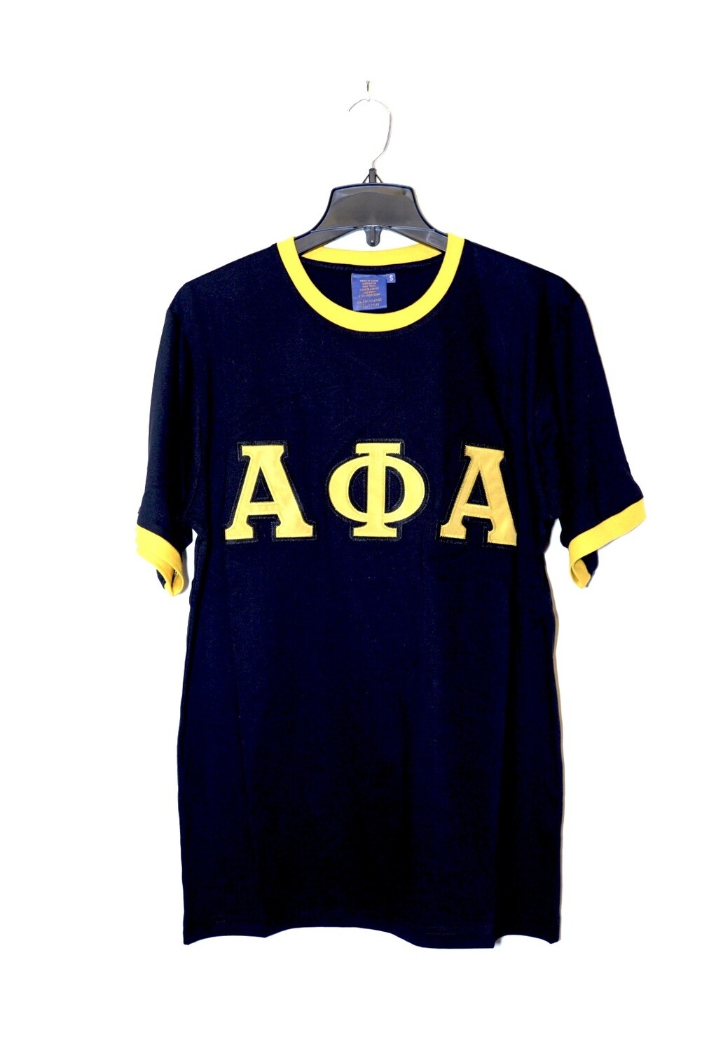 APA SS Black Ringer T Shirt