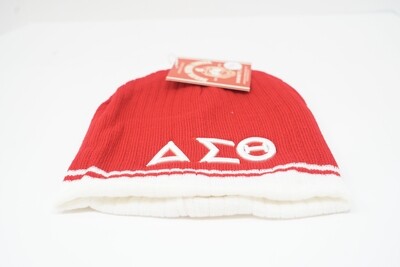 DELTA Red/White Skull Cap