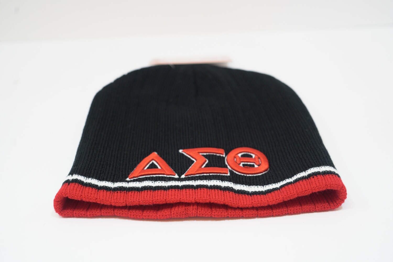 DELTA Black/Red Skull Cap