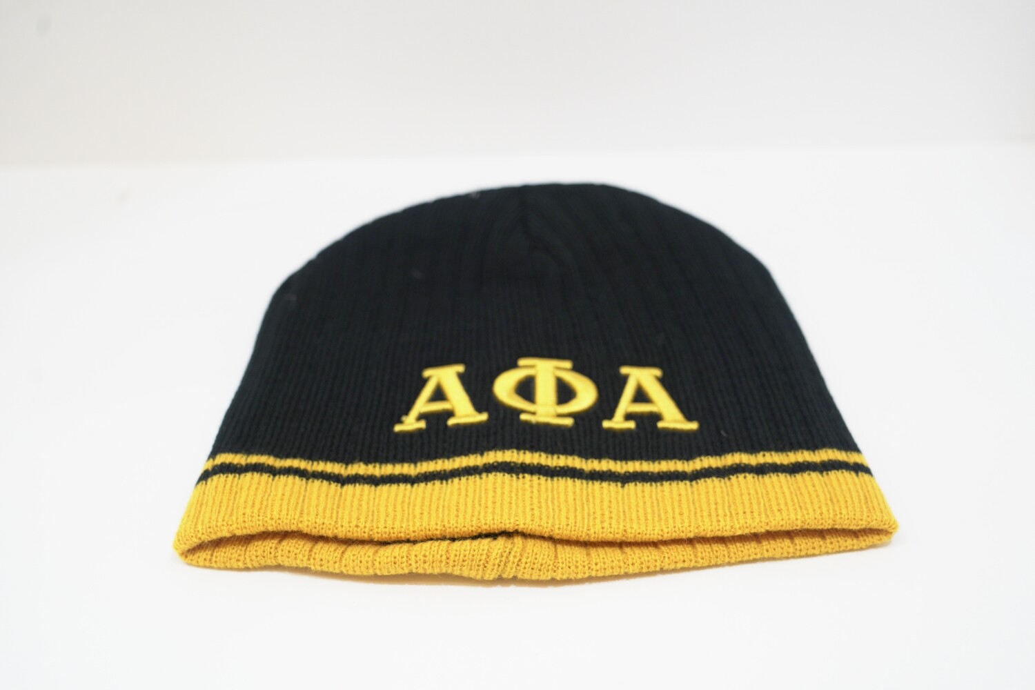 APA Blk &amp; Gold Beanie