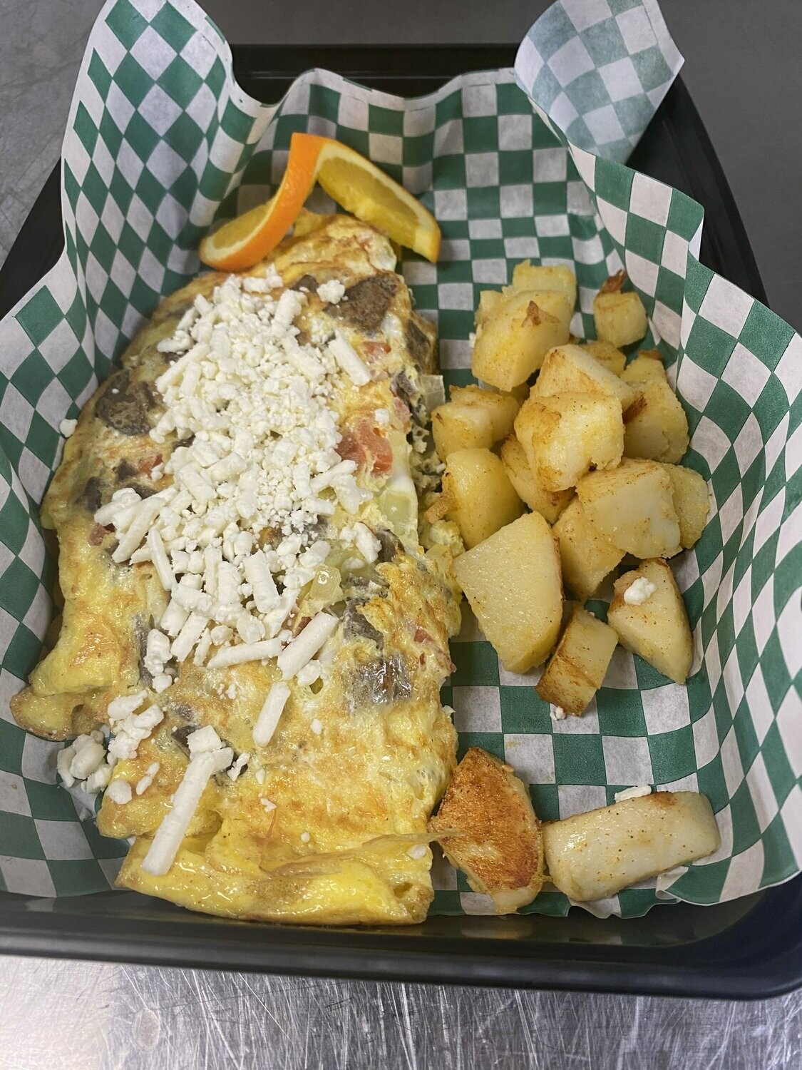 Gyro omelette