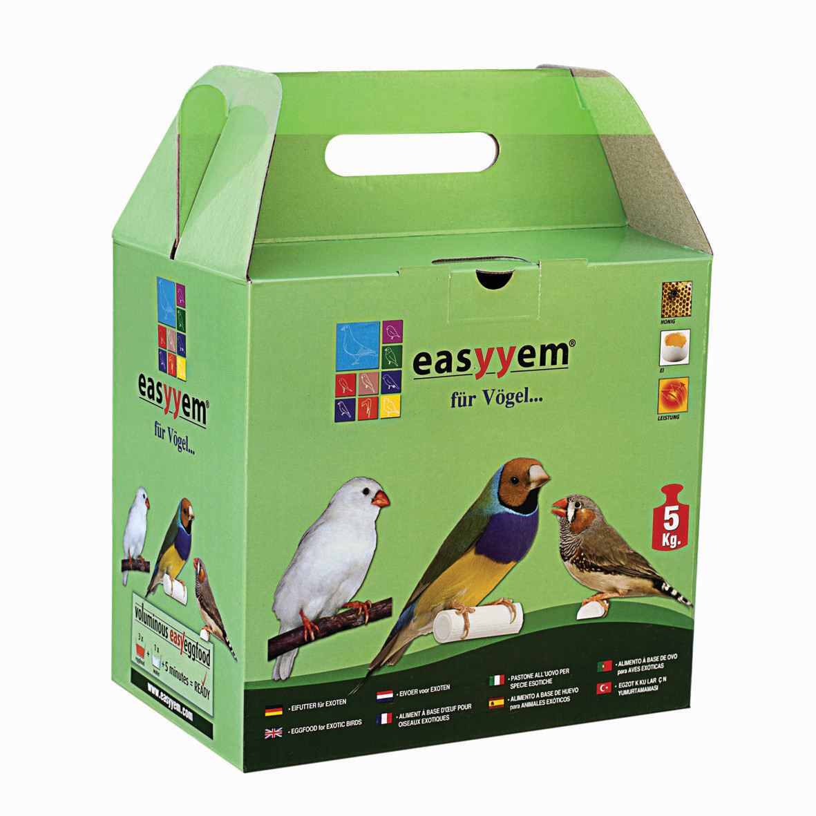 Easyyem Eggfood for Exotic Birds