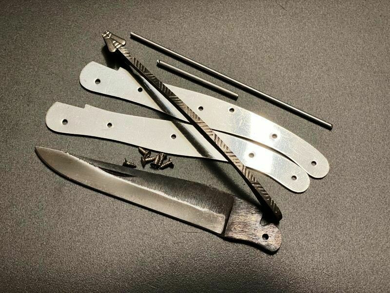 Laguiole En Aubrac Taschenmesser – 12 Cm Griff Aus Rinderknochen, Roh Geschmiedete Klinge, Französisches Original