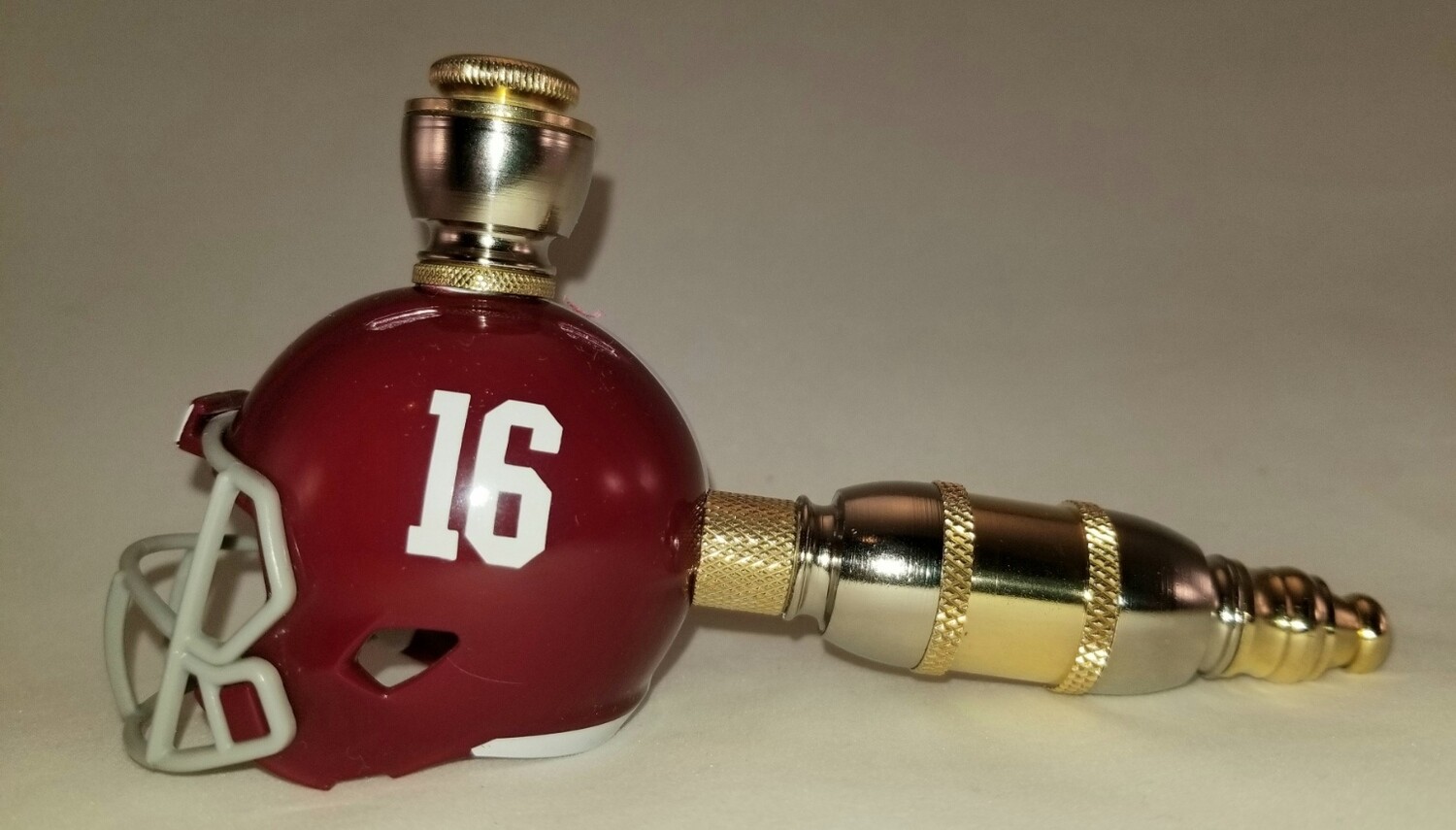 Alabama Crimson Tide Helmet Pipe Straight Design