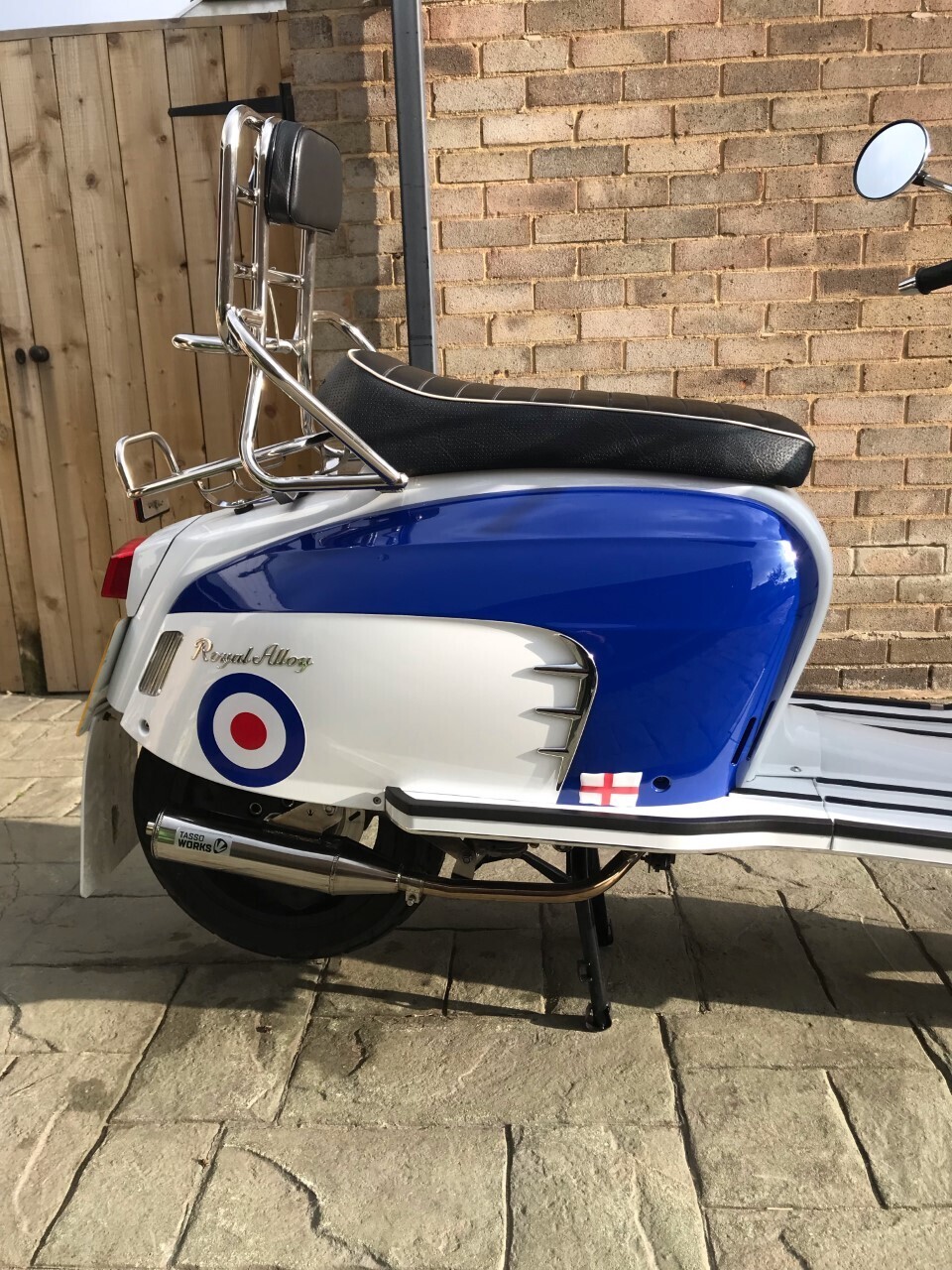 Royal Alloy GT 2in1 rear rack and backrest