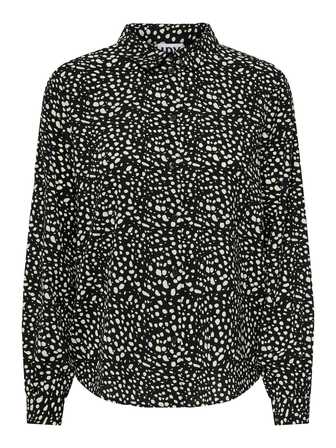 JACK & JONES Damen Jxlisa Sivas Shirt - Lockerer Langarm Mit Shine-Effekt