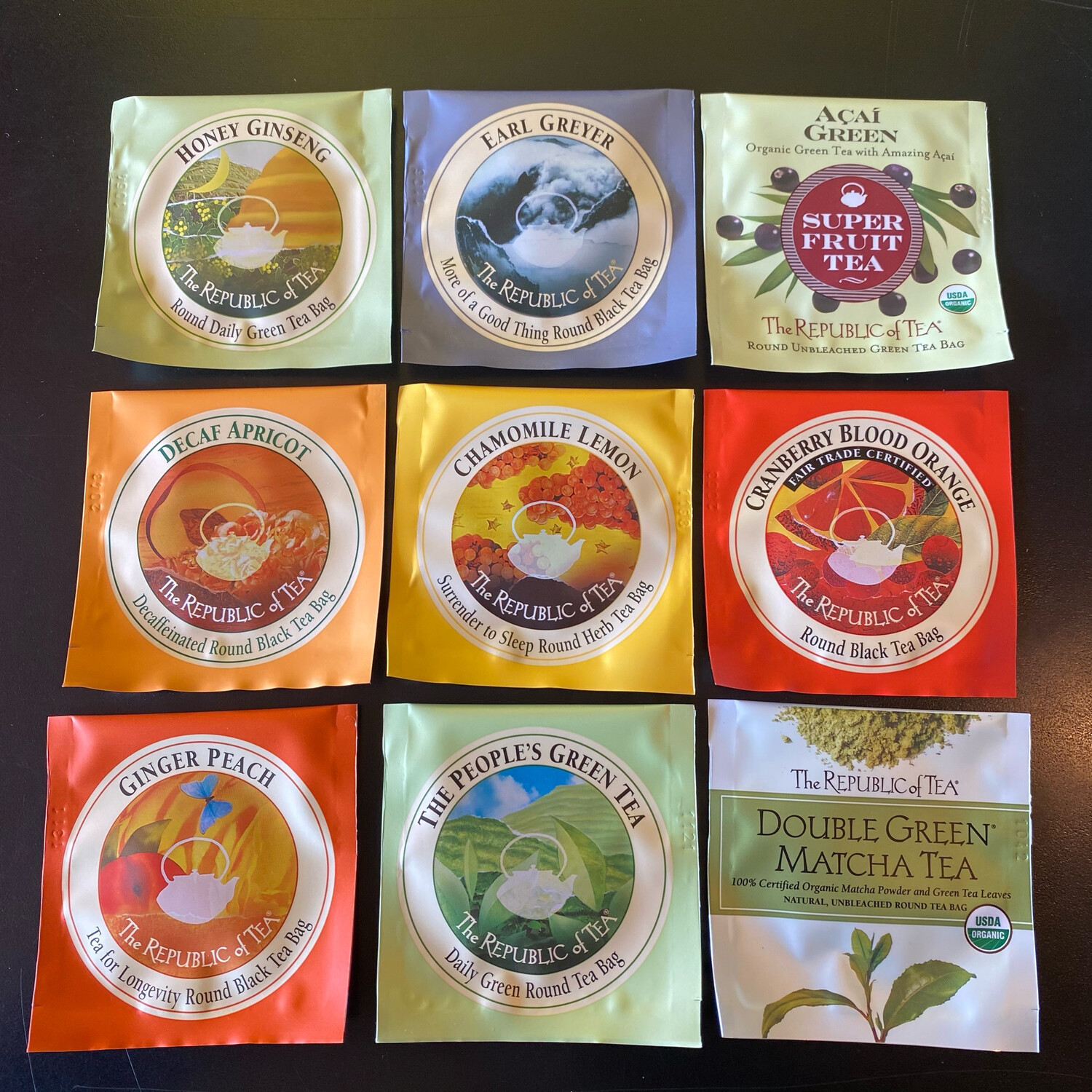 Tea Sampler Single Republic Of Tea Bag Store Daily Grind Cafe