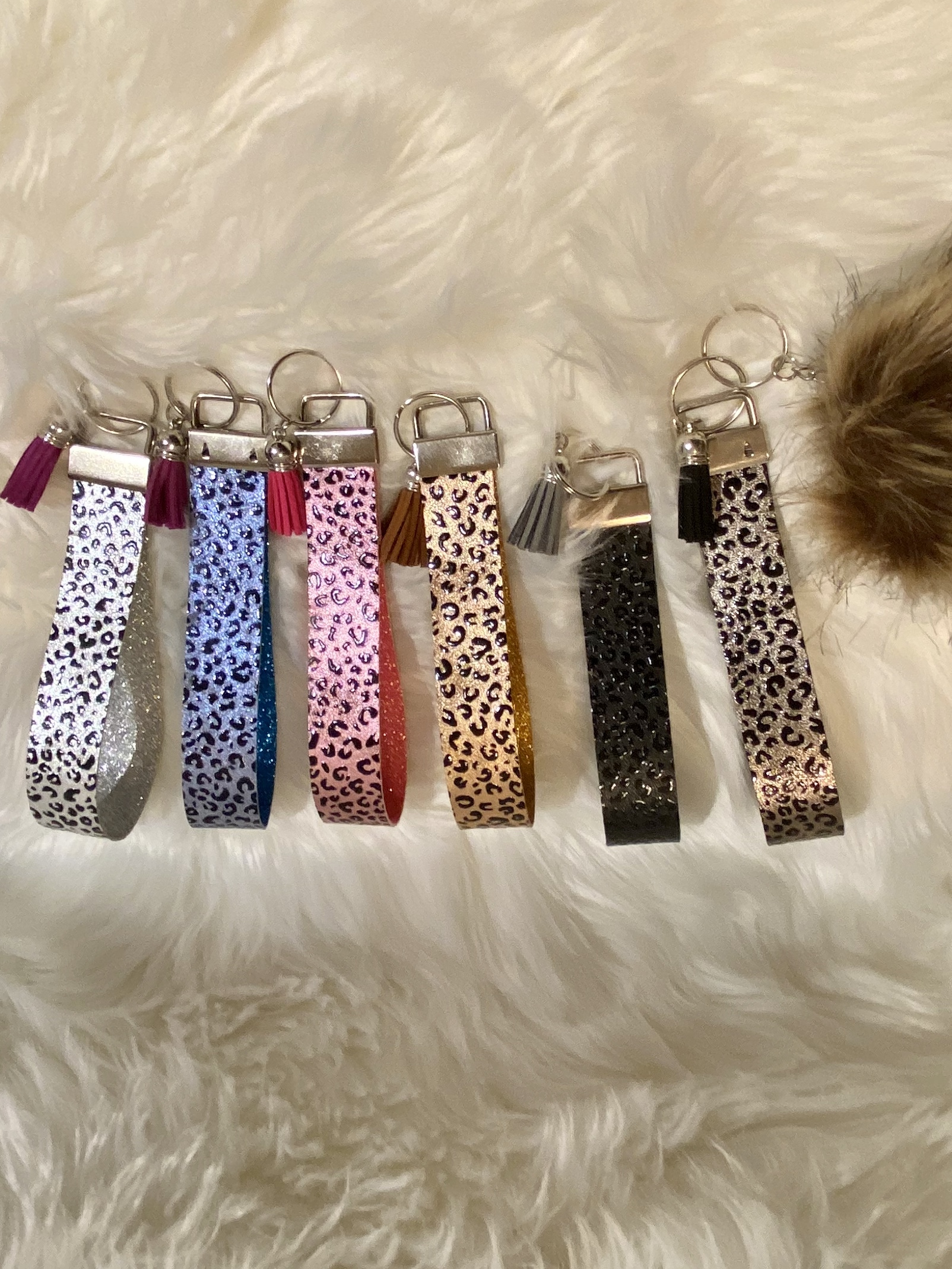 Keychains + Key Fob Wristlets