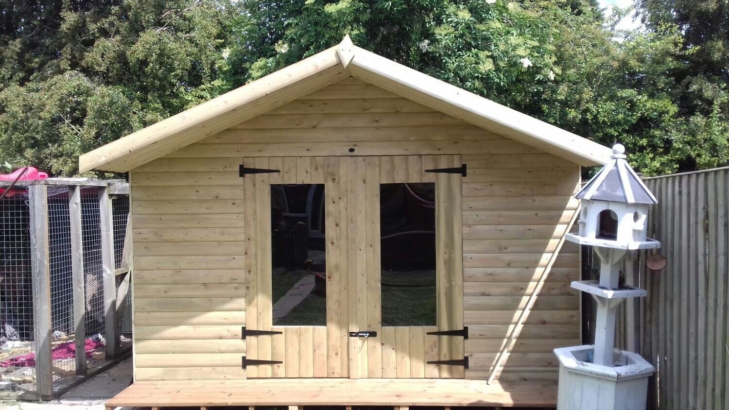 The Sturdy Tanalised Summerhouse All sizes available