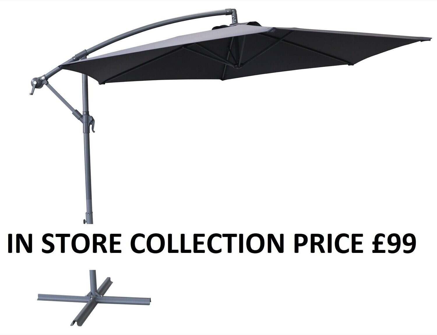 3m Cantilever Parasol