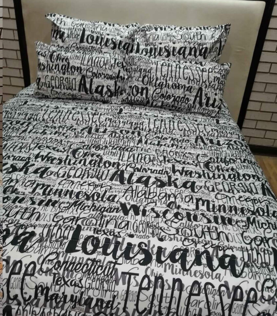WORD COMFORTER SET