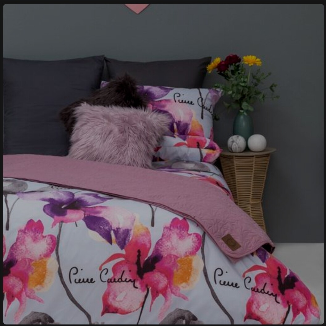 PIERRE CARDIN ADELINE FLORAL DUVET COVER