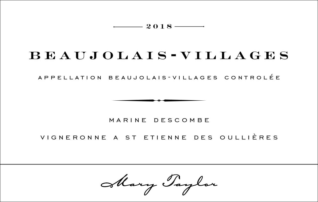 Beaujolais-Villages Gamay Mary Taylor