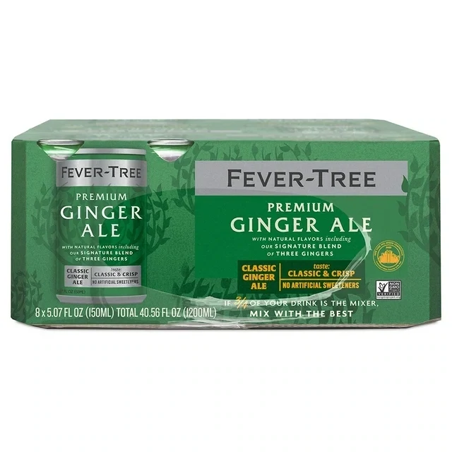 Fever Tree Ginger Ale 8k Cans