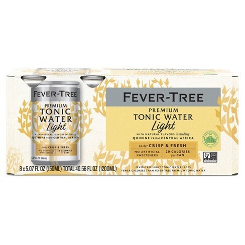 Fever Tree Light Tonic Water 8pk Cans