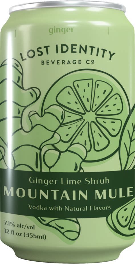 Lost Identity Mountain Mule Single 12oz Can