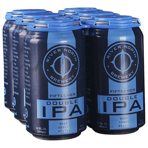 River North Fifteener Double IPA 6PK Cans
