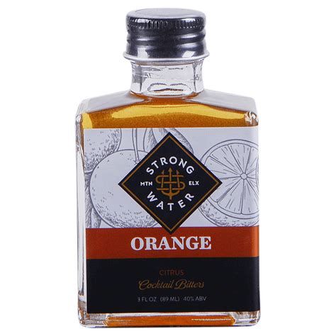 Strongwater Orange Citrus cocktail bitters 3oz