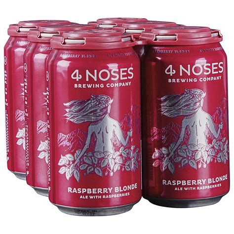 4 Noses Raspberry Blonde 6pk Cans