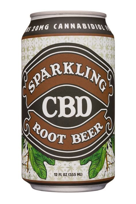 CBD Sparkling Root Beer 12oz