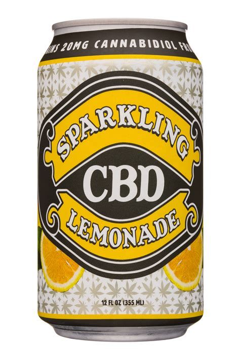 CBD Sparkling Lemonade 12oz