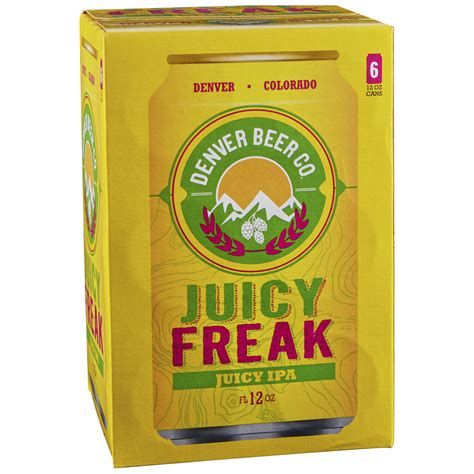Denver Beer Company Juicy Freak IPA