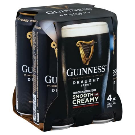 Guinness Draft 4pk/15oz Can