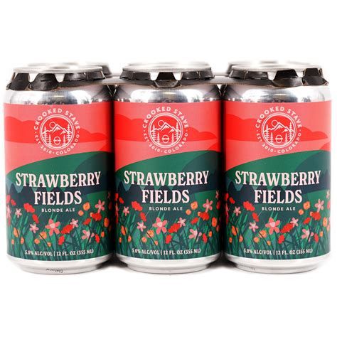 CS Strawberry Fields Blonde Ale 6pk