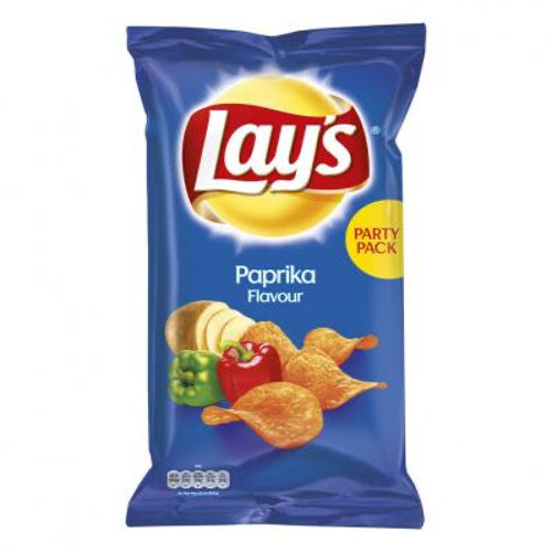 Lays Paprika Flavoured Crisps 140g Poland