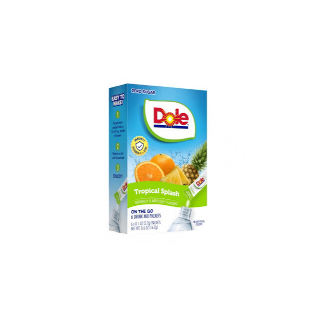 Dole On The Go Drink Mix Tropical Splash 6Pack (16g) America