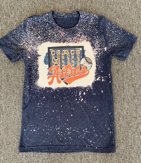 astros bleached shirt