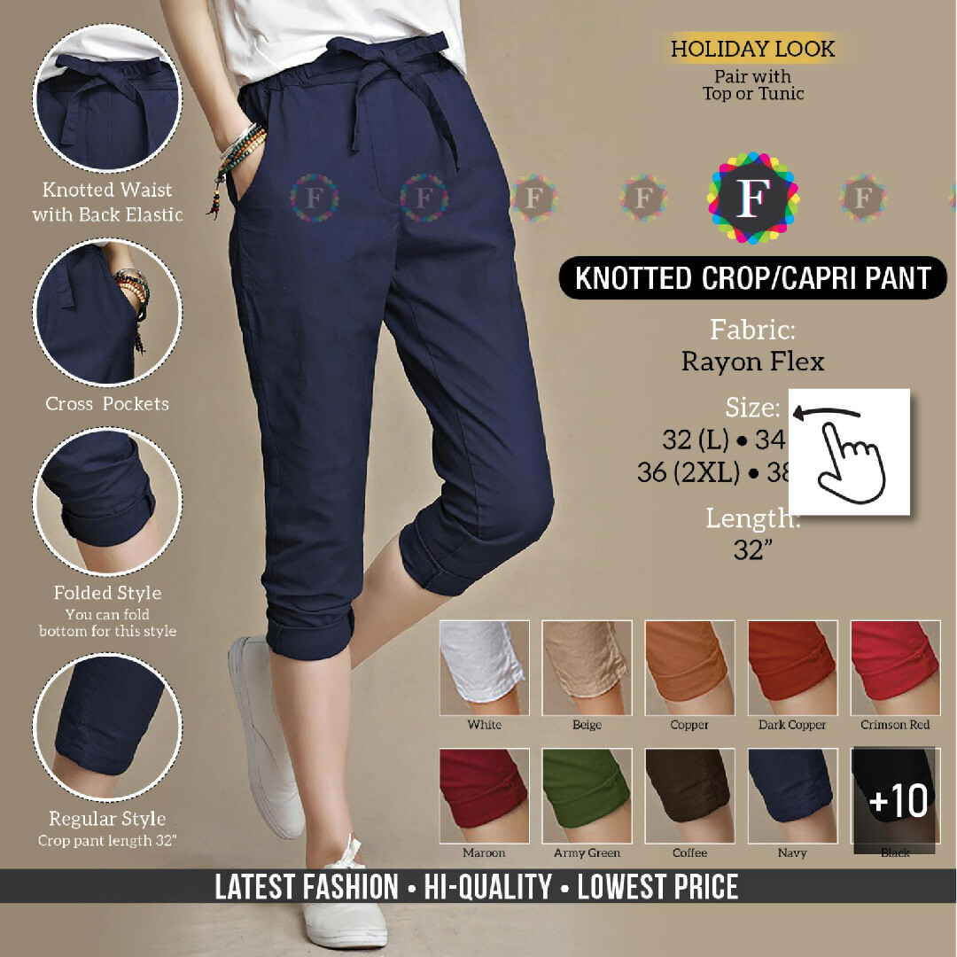 Low price Capri , Crop pants online at citizenalley
