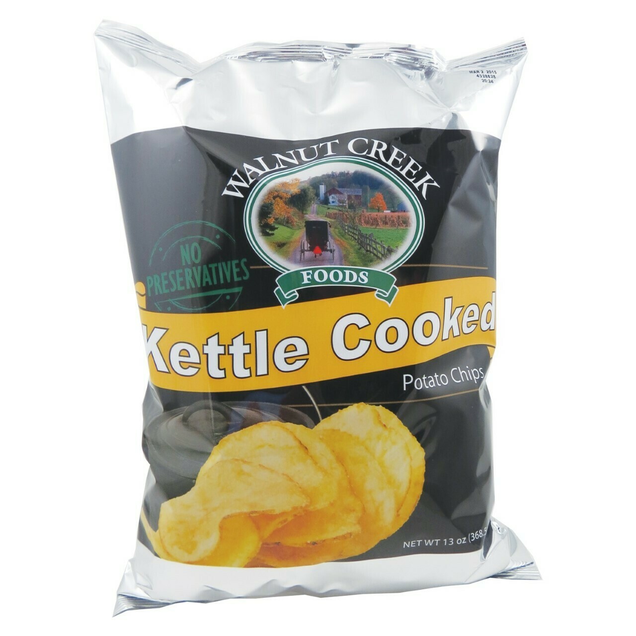 Potato Chips - Kettle Cooked WC 13 oz