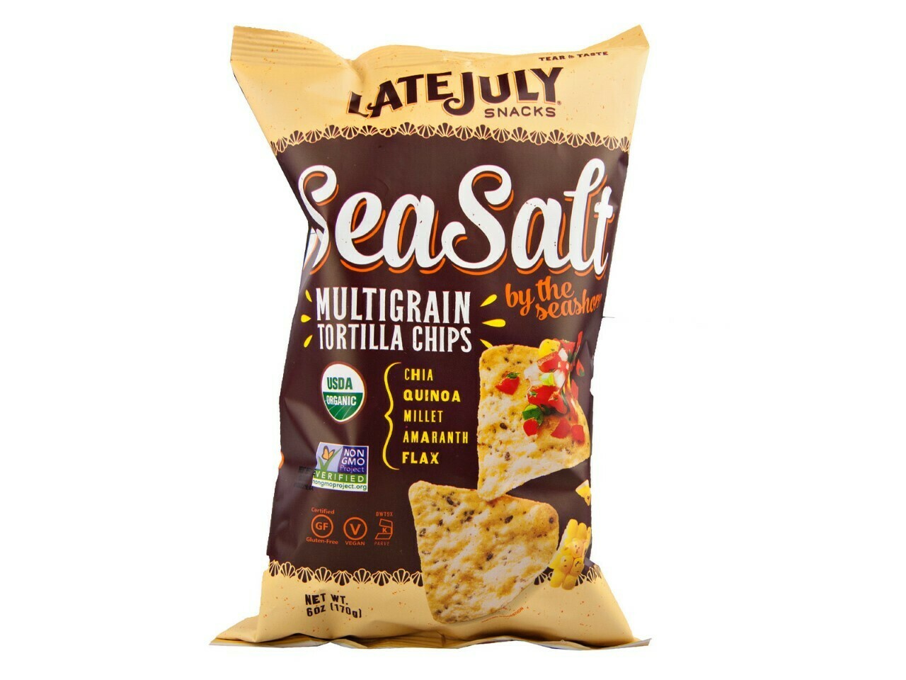 Late July MG Tortilla Chips Sea Salt 