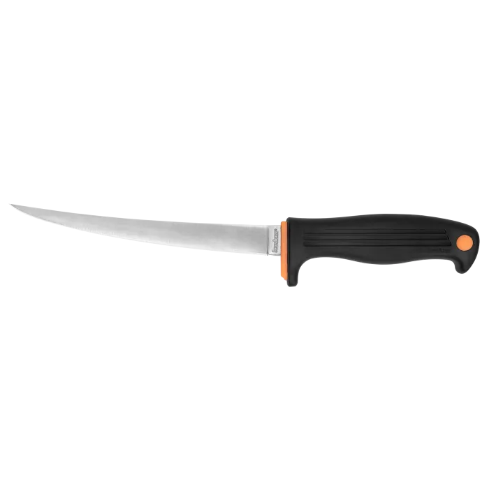 Kershaw Fillet Knife 7&quot; Black/Orange Handle