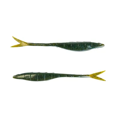Googan Baits 6”Dart Green Pumpkin 7pk