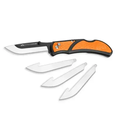 Outdoor Edge 3" Razor Lite Orange Folding Knife