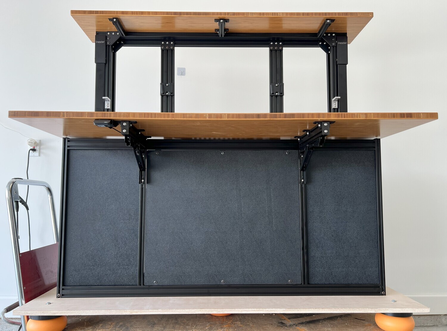 RV Combination DUAL MONITOR WORKSTATION