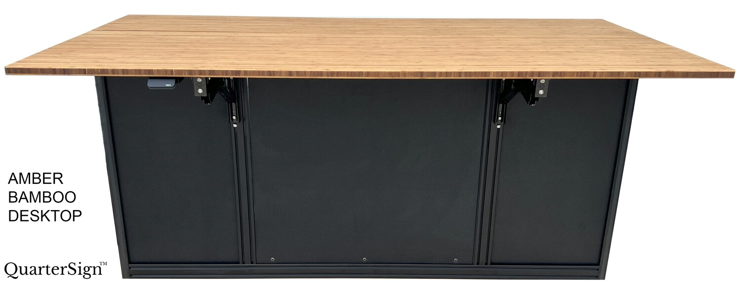 RV Dinette/Desk Combination DUAL MONITOR WORKSTATION